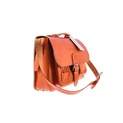 Uniwersalna teczka skóra 3w1 KEMER VOOC Vintage P13 brąz