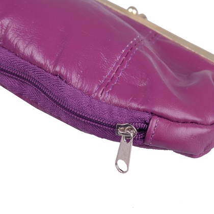 Portfel damski skrzany KEMER 19-32 Fiolet - min. zamówienie 20 / 50 / 100 szt.