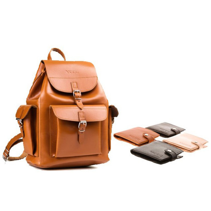 PROMO SET KEMER VOOC Duży plecak P40 + Portfel P21 Czarne