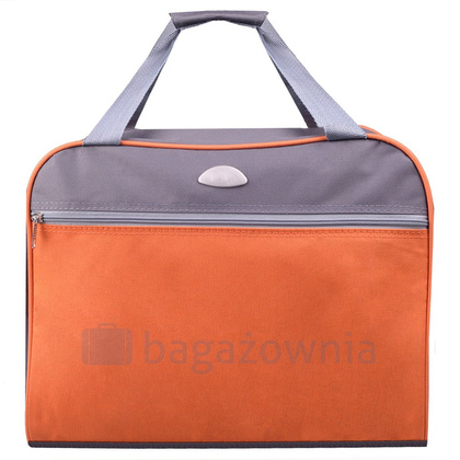 Torba podróżna podręczna PELLUCCI RGL WIZZ AIR M2 Szaro pomarańczowa