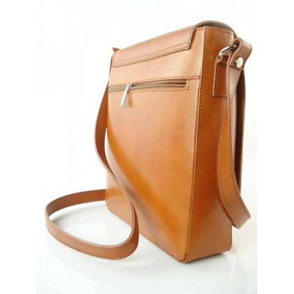 VERA PELLE RAPORTÓWKA LISTONOSZKA UNISEX CAMEL   LVP119C