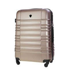 Średnia walizka KEMER SOLIER 838 Złota - min. zamówienie 20 / 50 / 100 szt.