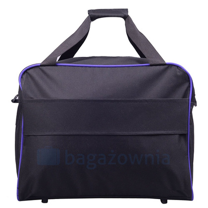 Torba podróżna podręczna PELLUCCI RGL WIZZ AIR M2 Czarno fioletowa