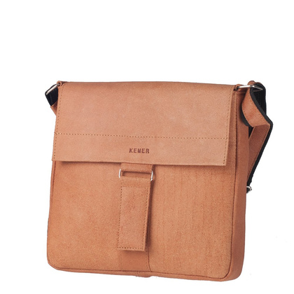 Torebka damska skórzana KEMER 132 Brązowa - min. zamówienie 20 / 50 / 100 szt.