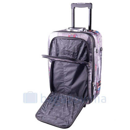 Mała kabinowa walizka PELLUCCI RGL 773 S Multikolorowa