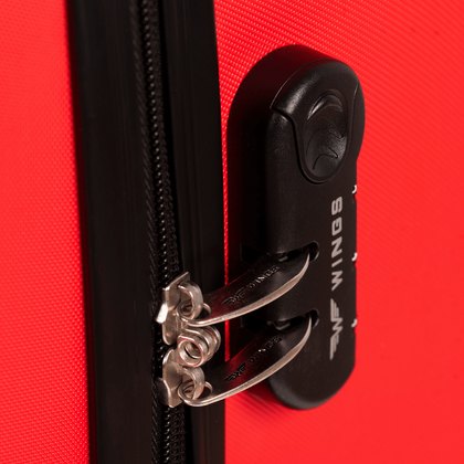 Zestaw 3 walizek WINGS 0125 YELLOW