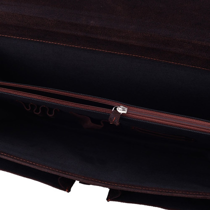 Teczka skórzana KEMER CHT 01 Brąz - min. zamówienie 20 / 50 / 100 szt.