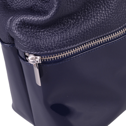 Torebka damska skórzana KEMER R 198 Granatowa - min. zamówienie 20 / 50 / 100 szt.