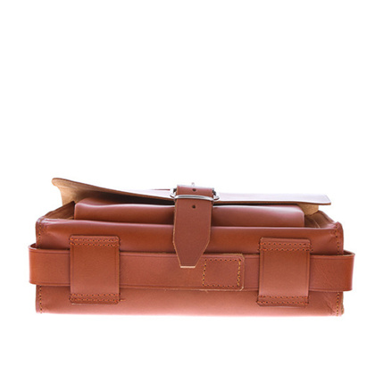 Listonoszka skórzana KEMER VOOC Vintage  P32 Koniak