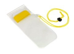Torebka na telefon SMART SPLASH, żółty
