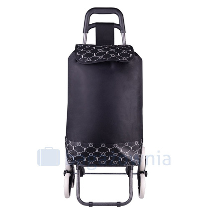 Wózek na zakupy KEMER BF103 Czarny wzór - min. zamówienie 20 / 50 / 100 szt.