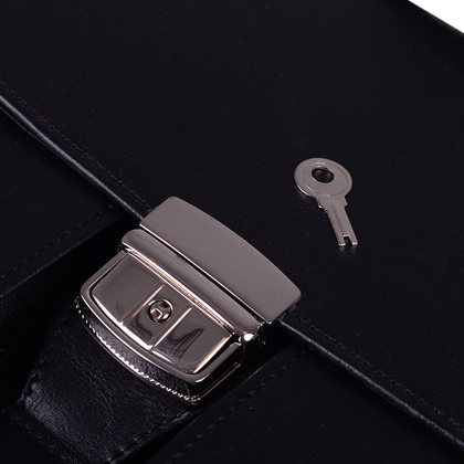 Teczka męska KEMER 01 Czarna - min. zamówienie 20 / 50 / 100 szt.