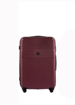 Mała kabinowa walizka WINGS 5398 Bordowa