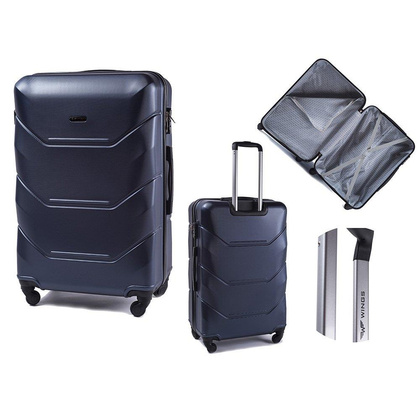 Duża walizka WINGS 147L Granatowa