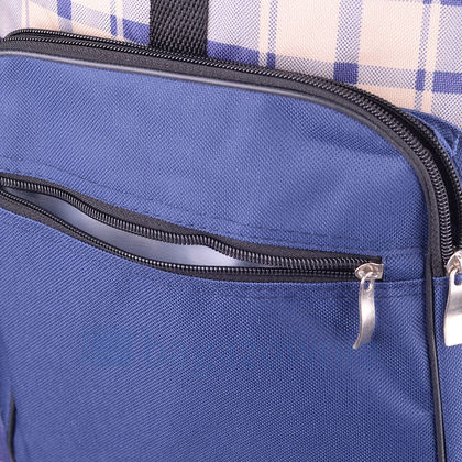 Wózek na zakupy KEMER BF105 Kratka Granat