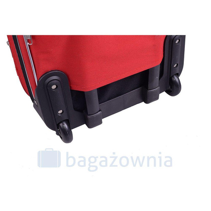 Mała kabinowa walizka PELLUCCI RGL Ryanair Czerwona/Czarna