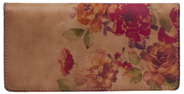 Portfel damski skórzany KEMER P1433 Beżowy - min. zamówienie 20 / 50 / 100 szt.