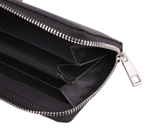 Portfel skórzany damski KEMER 358D Czarny - min. zamówienie 20 / 50 / 100 szt.