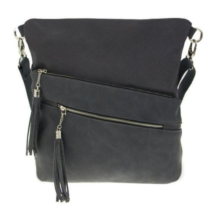 Torebka damska na ramię KEMER SOLIER ML21 Ciemno Szara - min. zamówienie 20 / 50 / 100 szt.