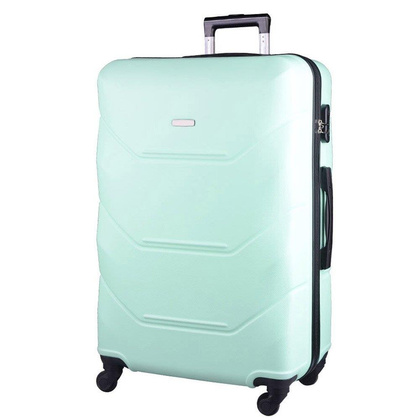 Duża walizka WINGS 147L Jasnozielona