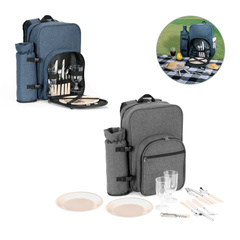 WHITSUNDAY. Plecak piknikowy z poliestru z recyklingu o wysokiej gęstości 600D