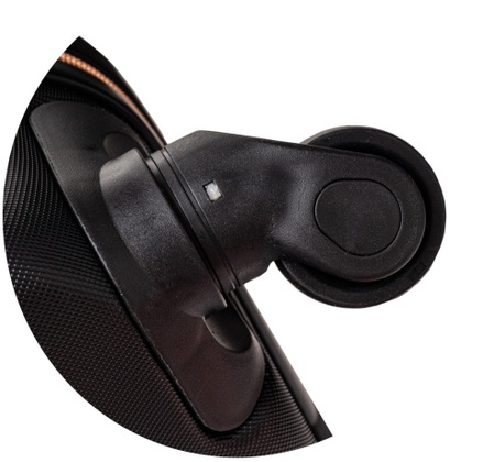 Średnia walizka podróżna RGL 941 M Rose red