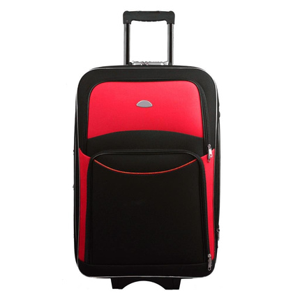 Zestaw walizek PELLUCCI RGL 773 Czarno Czerwony