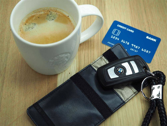 Etui na kluczyki blokujące fale radiowe 1222119 - min. zamówienie 20 / 50 / 100 szt.