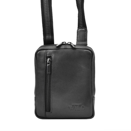 Torba skórzana KEMER 778-NDM Czarna