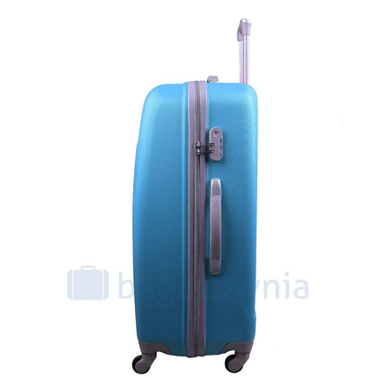 Duża walizka PELLUCCI RGL 883 L Turkusowa