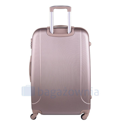 Duża walizka WINGS 310 L Złota