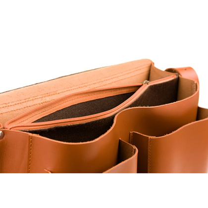 TORBA SKÓRZANA NA LAPTOPA 15,6' KEMER VOOC P136 RUDA