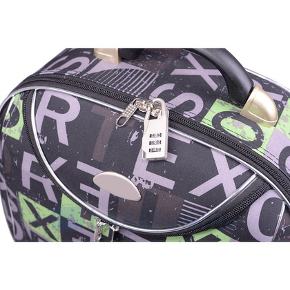 Kuferek PELLUCCI RGL WIZ AIR 773 M Czarny / Zielony