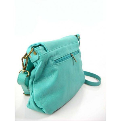 TOREBKI  SKÓRZANE LISTONOSZKI  a5  VERA PELLE  TURKUS  VP1017TC