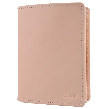 Portfel męski skórzany KEMER 012M/J Cielisty - min. zamówienie 20 / 50 / 100 szt.