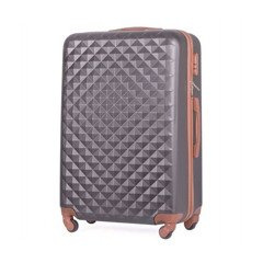 Średnia walizka KEMER SOLIER 190 Szara - min. zamówienie 20 / 50 / 100 szt.