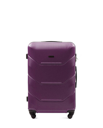 Średnia walizka WINGS 147 M Fioletowa