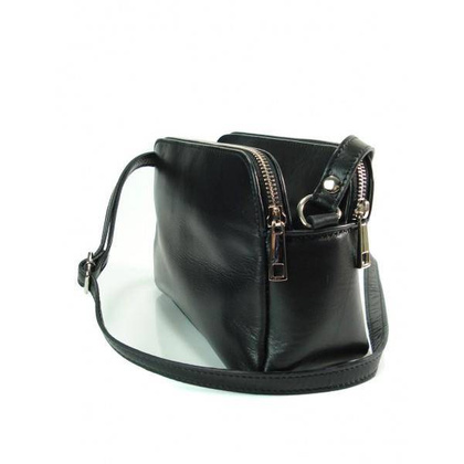 Listonoszka Vera Pelle  komory pojemna czarna  VP2K2N