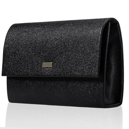 Torebka wizytowa damska KEMER SOLIER F13 Czarny Brokat - min. zamówienie 20 / 50 / 100 szt.