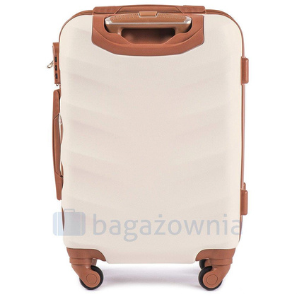 Mała kabinowa walizka WINGS 402 S Dirty White