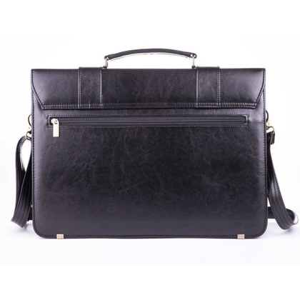 Teczka męska KEMER SOLIER S28 Czarna - min. zamówienie 20 / 50 / 100 szt.