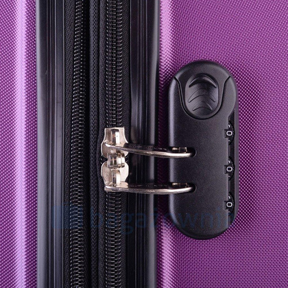 Duża walizka WINGS 2011 L Fioletowa