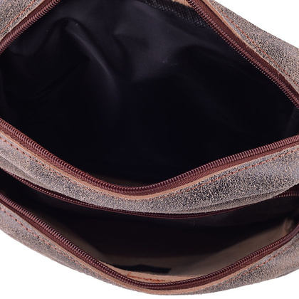 Torba skórzana KEMER TSM12/01S Jasny Brąz / Czarny - min. zamówienie 20 / 50 / 100 szt.