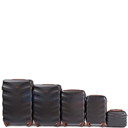 Duża walizka WINGS 402 L Czarna