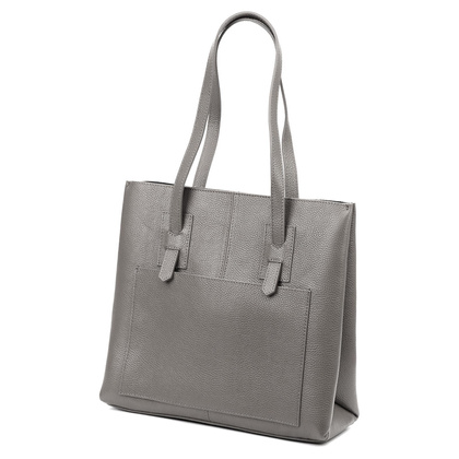 Klasyczna torebka damska, shopperka, skóra naturalna 24-056 