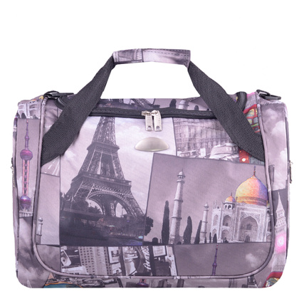 Torba podróżna podręcz PELLUCCI RGL WIZZ AIR C9 Szare miasto