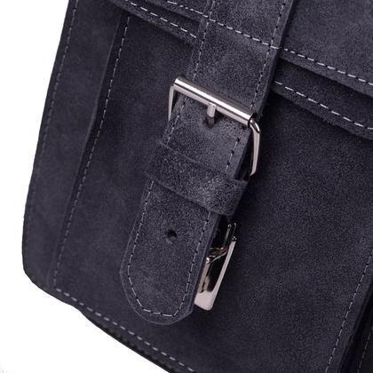 Torba skórzana na ramię KEMER CH 03 Czarna - min. zamówienie 20 / 50 / 100 szt.