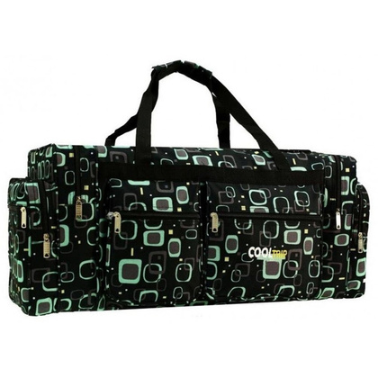 Torba podróżna podręczna PELLUCCI RGL M23B Czarno Zielona