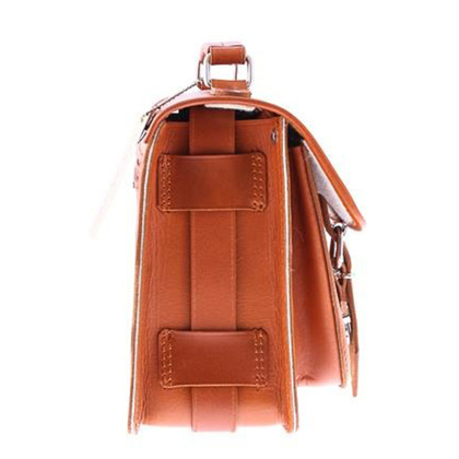 Stylowa torba kuferek KEMER VOOC Vintage P30 brąz