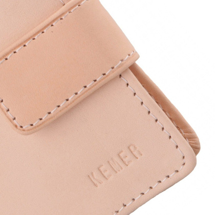 Portfel męski skórzany KEMER 005M/J Cielisty - min. zamówienie 20 / 50 / 100 szt.